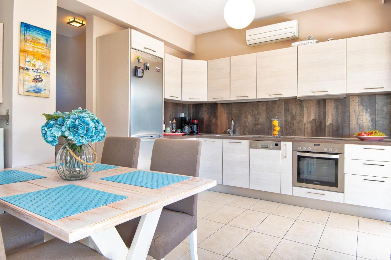 Elegant New Maisonette Near The Sea Aegina Bagian luar foto