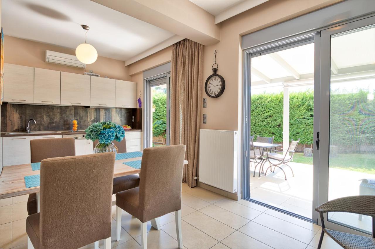 Elegant New Maisonette Near The Sea Aegina Bagian luar foto
