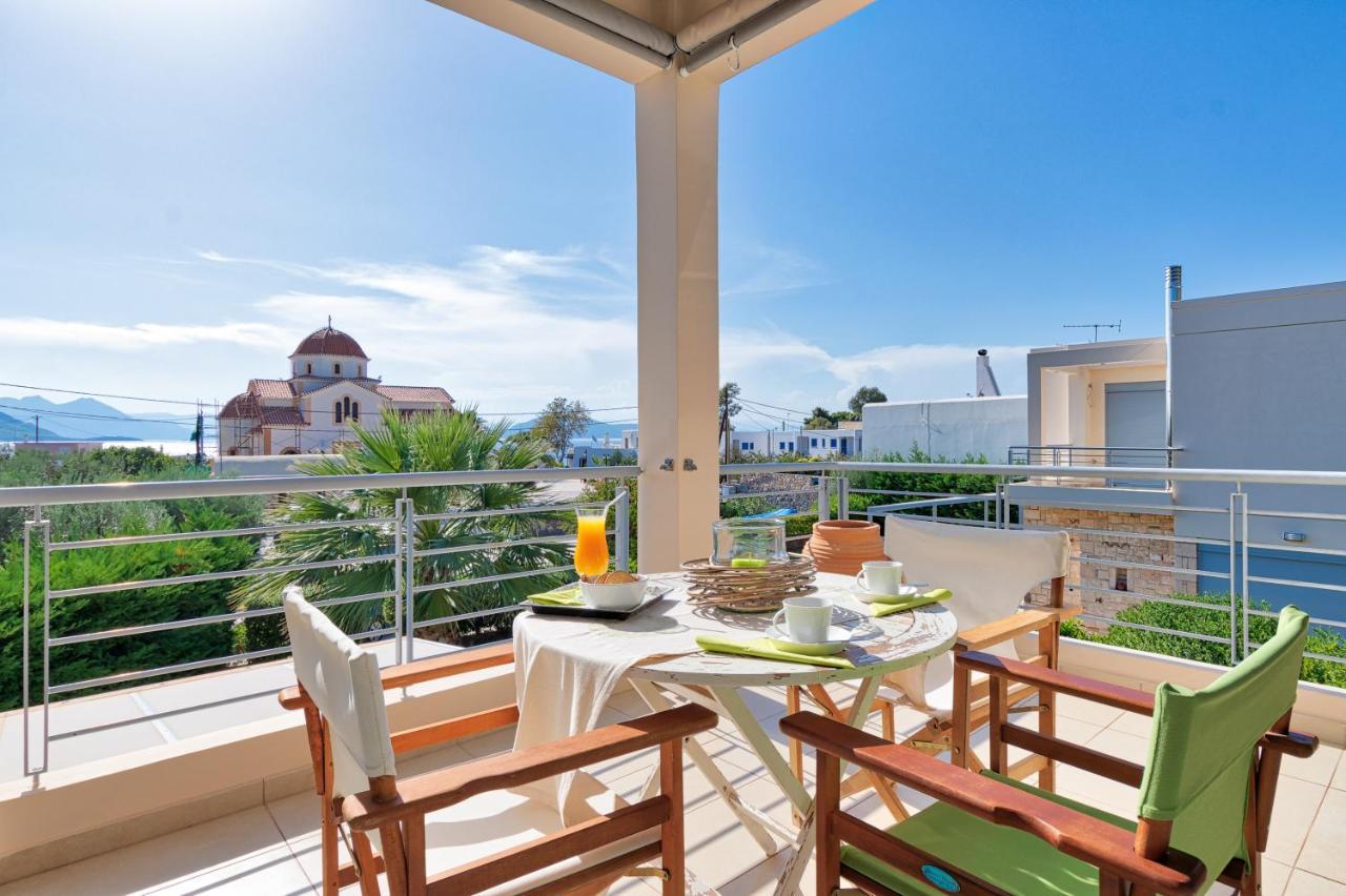Elegant New Maisonette Near The Sea Aegina Bagian luar foto
